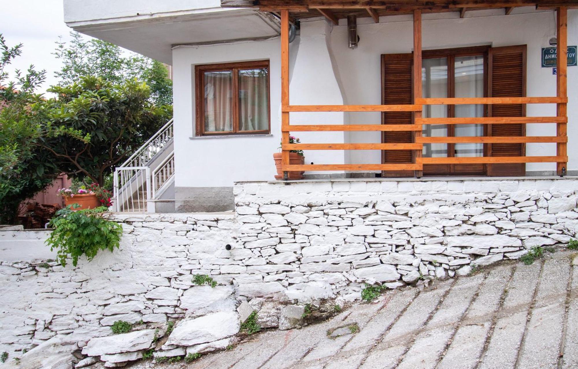 Art House In Kavala Villa Buitenkant foto
